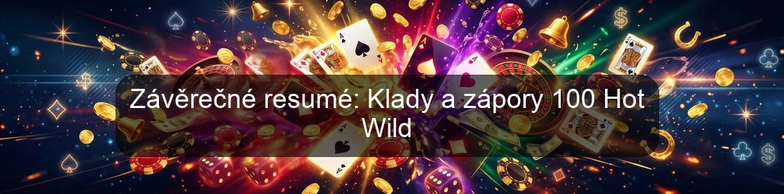 Závěrečné resumé: Klady a zápory 100 Hot Wild Závěrečné resumé: Klady a zápory 100 Hot Wild
